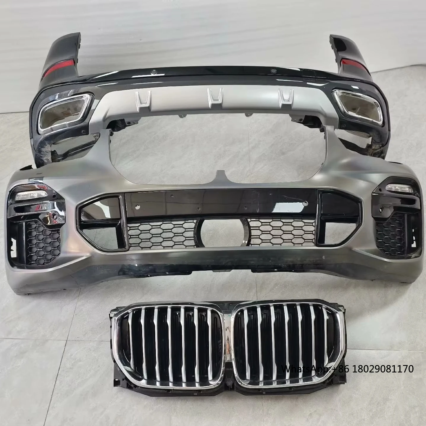 Parachoques delantero BMW X5 G05 Original labio y difusor trasero