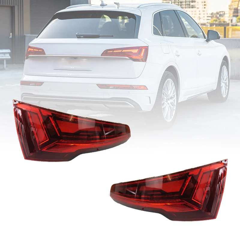 80A945075B 80A945076B luz trasera LED para Audi Q5 versión europea 2021 2022 2023 2024 lámpara trasera luz de freno accesorios de coche