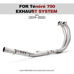 Silenciador slip-on Yamaha Tenere 700 con protector térmico