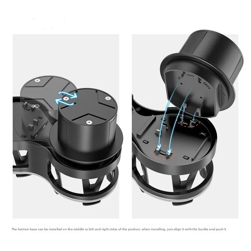 Portavasos cenicero universal para coche – accesorio interior - imagen 4