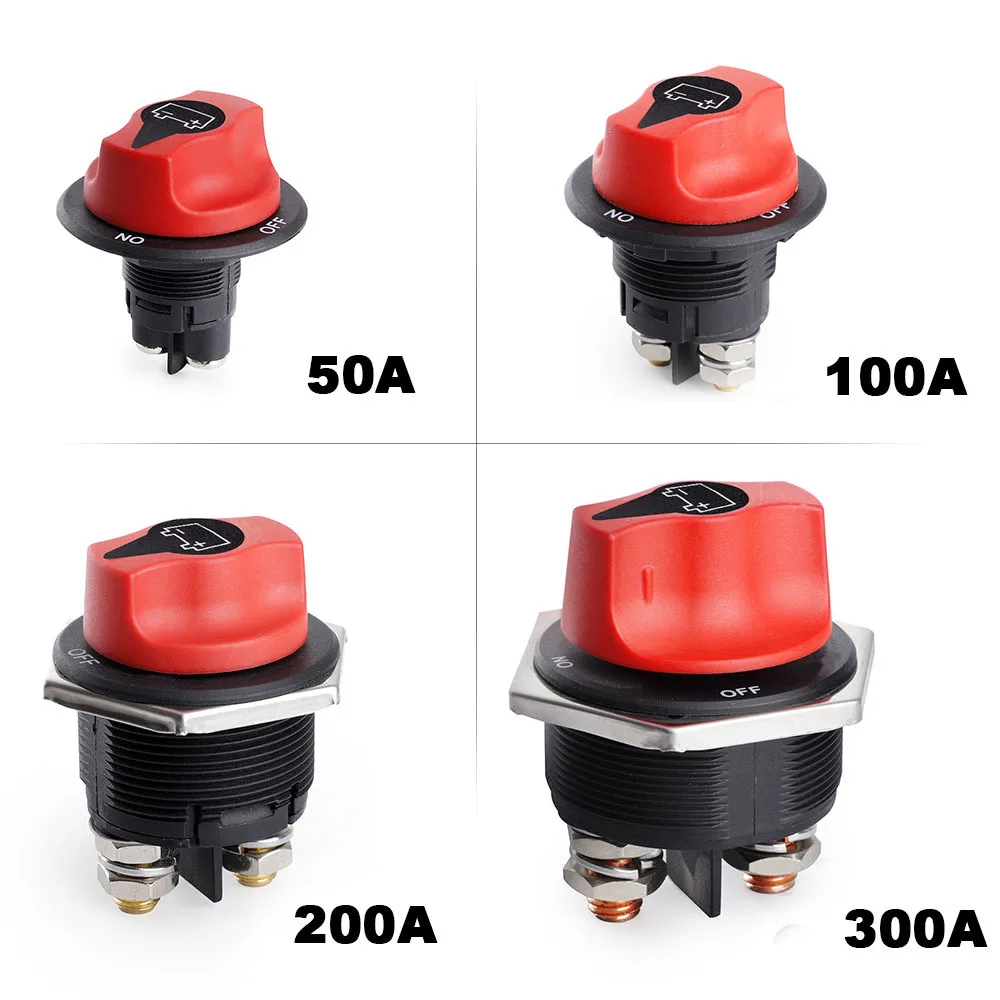 Cortacorrientes batería DC universal para coche: interruptor - imagen 3