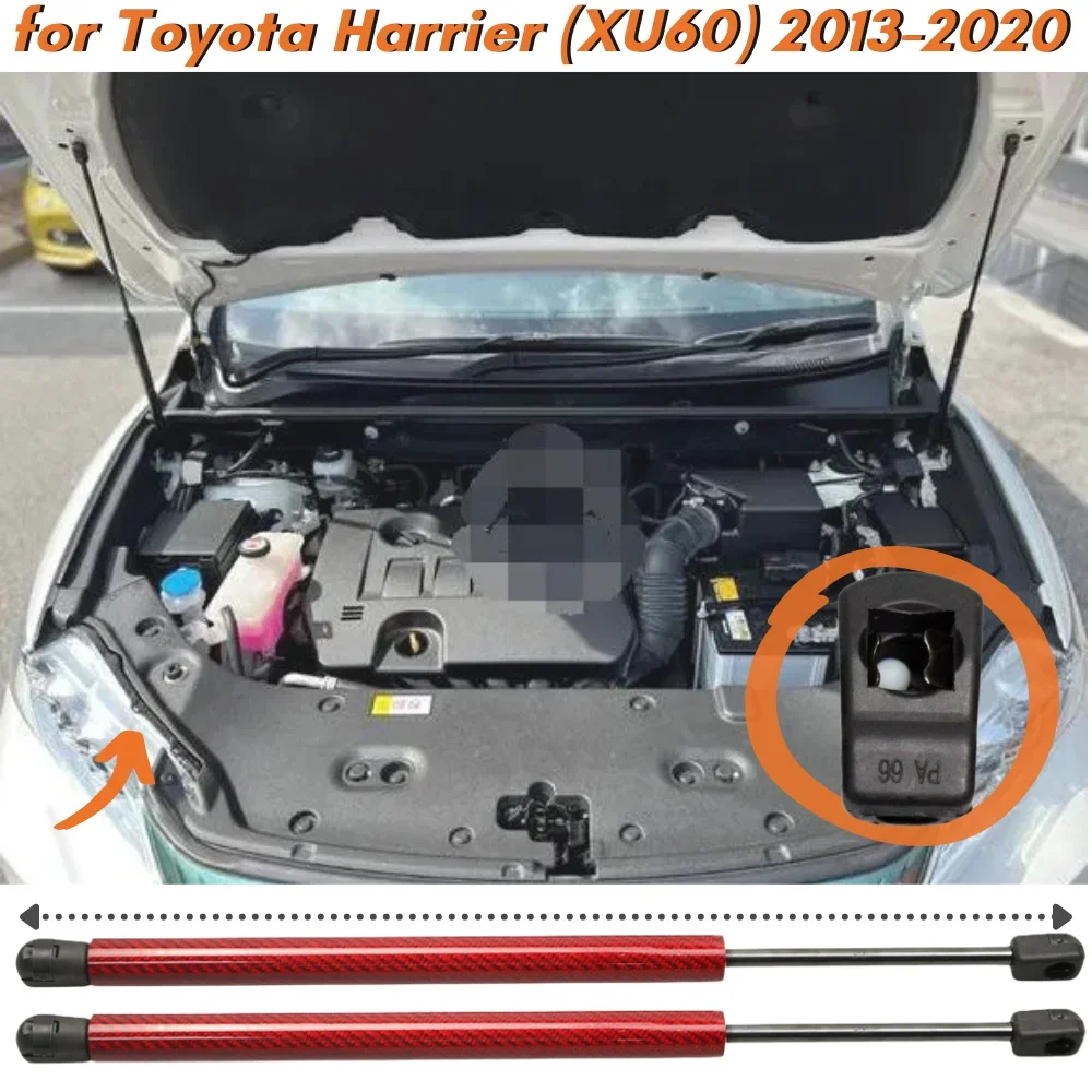 Amortiguadores de capó de gas Toyota Harrier XU60 2013-2020