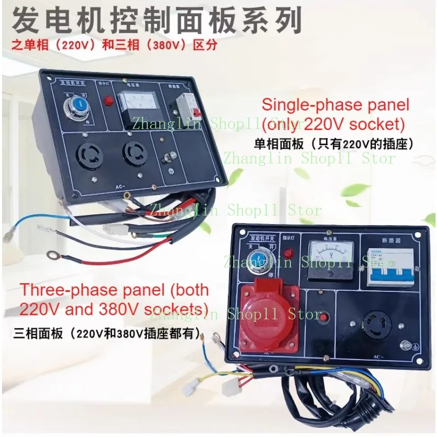 Panel de control, vista del producto
