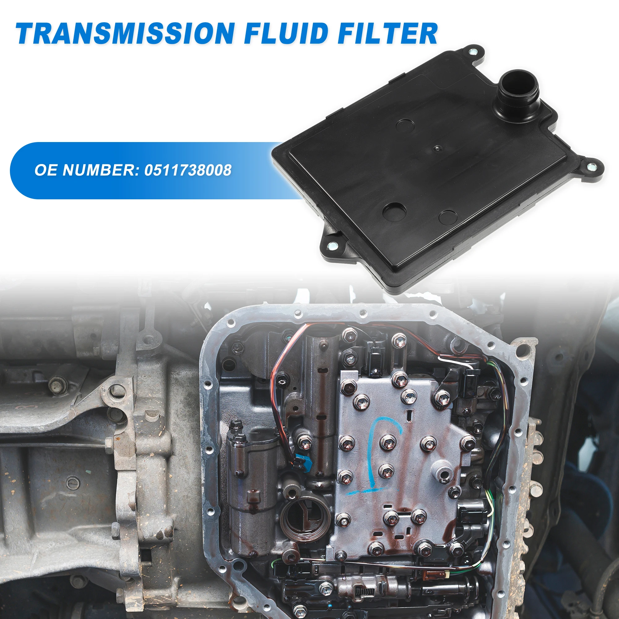 Filtro transmisión UXCELL 0511738008 – Ssangyong Korando C D20F
