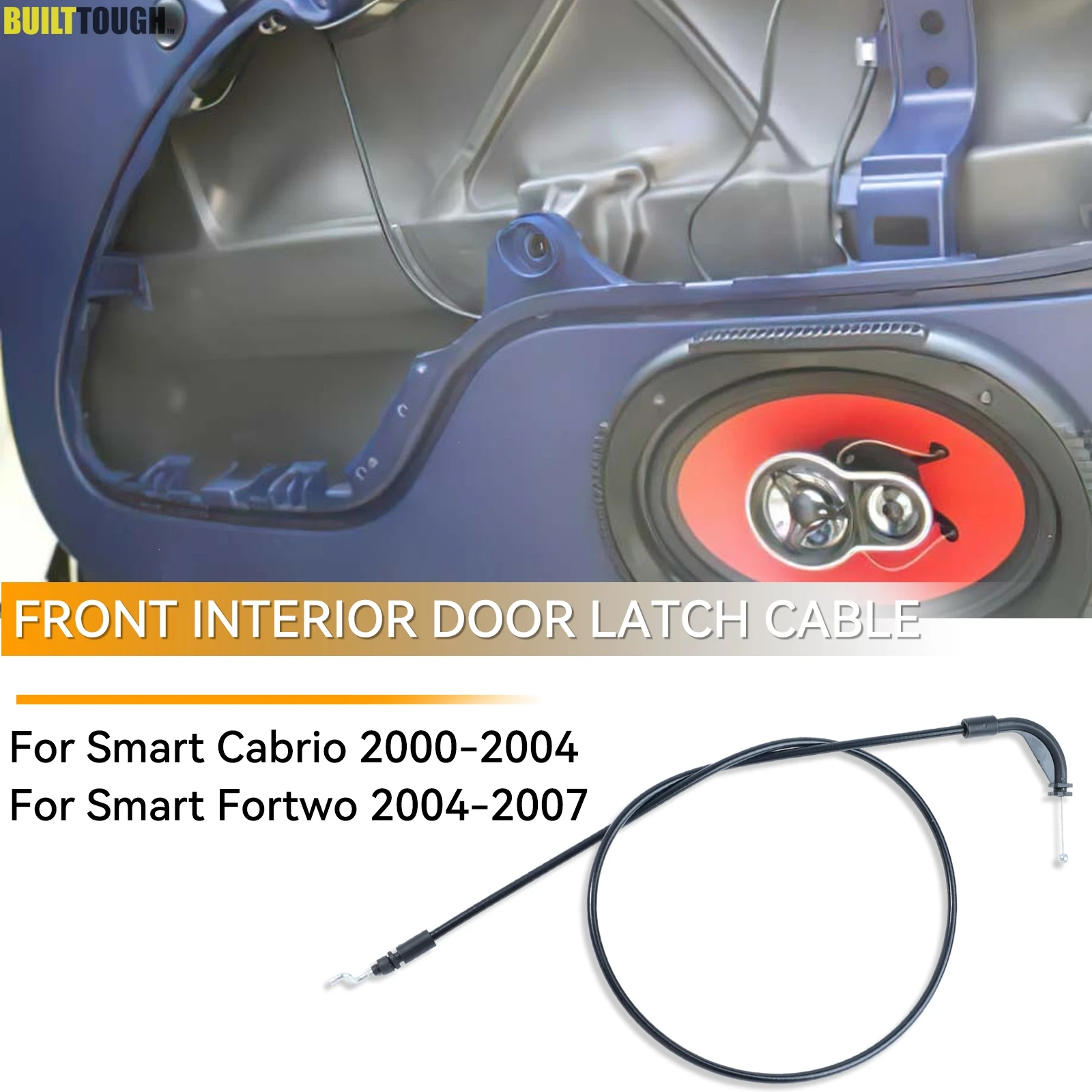 Cable de apertura de puerta interior Smart Fortwo 450 Cabrio/Coupé