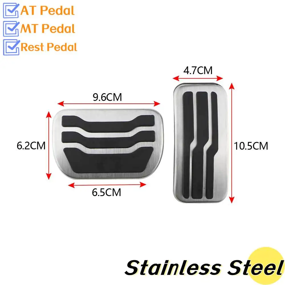 Cubrepedales pedal freno de acero inoxidable – Ford Mondeo Fusion - imagen 5