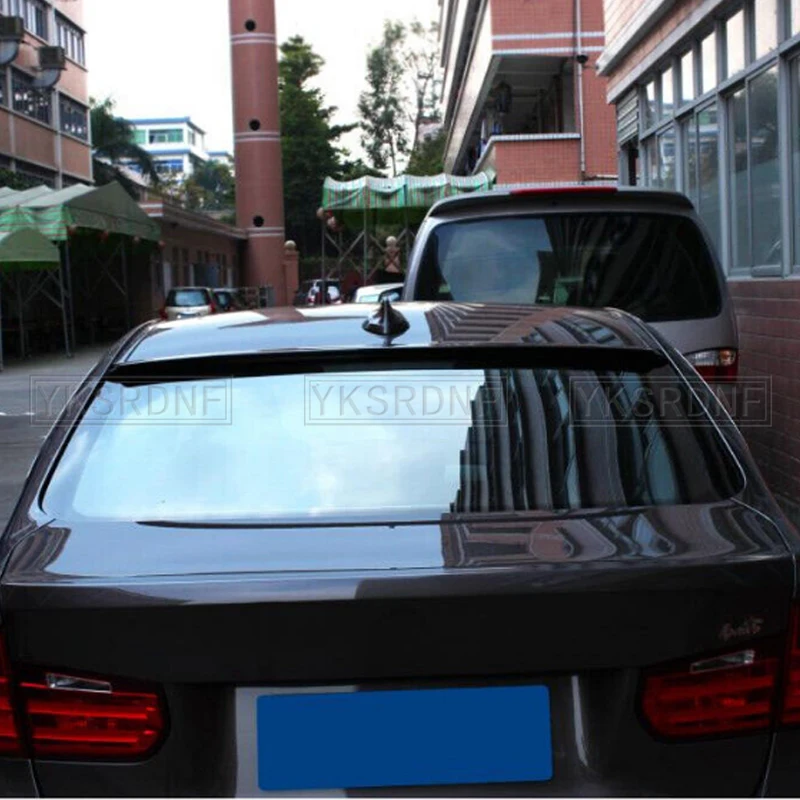 Alerón trasero techo BMW F30 F35 F80 negro fibra de carbono 2013-2019 - imagen 3