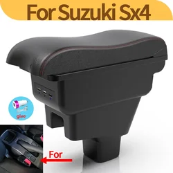 Reposabrazos consola central para Suzuki SX4 – almacenamiento doble capa