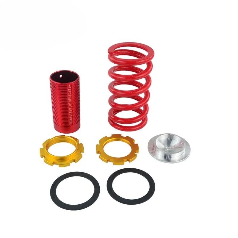 Muelles de suspensión ajustables rojos Honda Civic EG/EJ/EK 88-00 - imagen 4