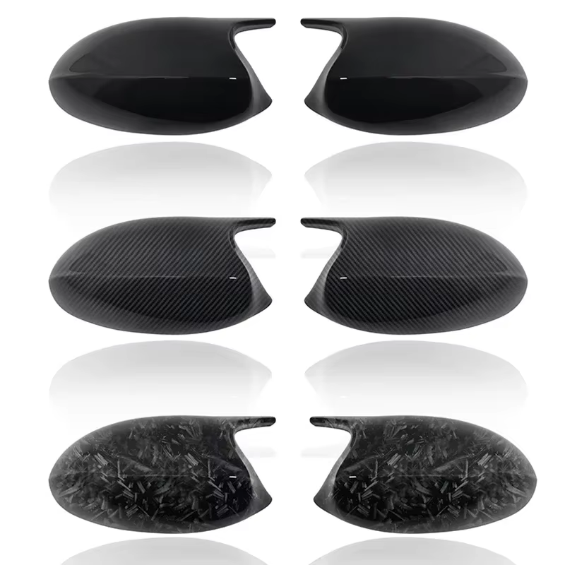 Carcasas de espejo retrovisor efecto carbono para BMW Serie 1 y 3 - imagen 3