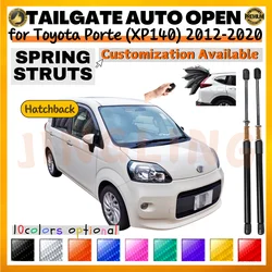 Puntales maletero con resorte para Toyota Porte XP140 hatchback