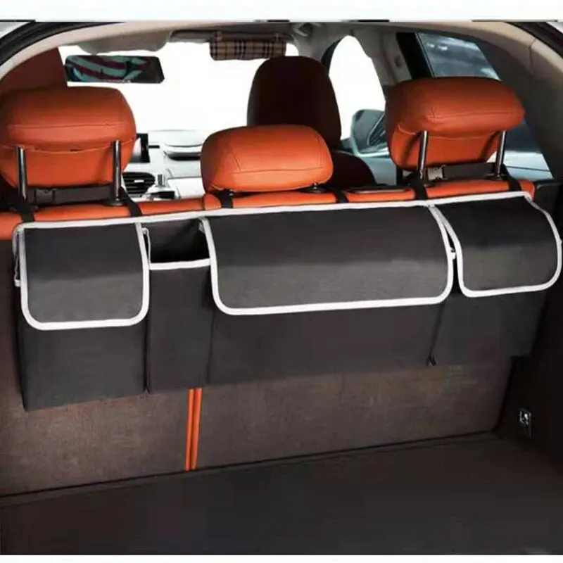Organizador de respaldo de coche multiusos de tejido Oxford - imagen 2