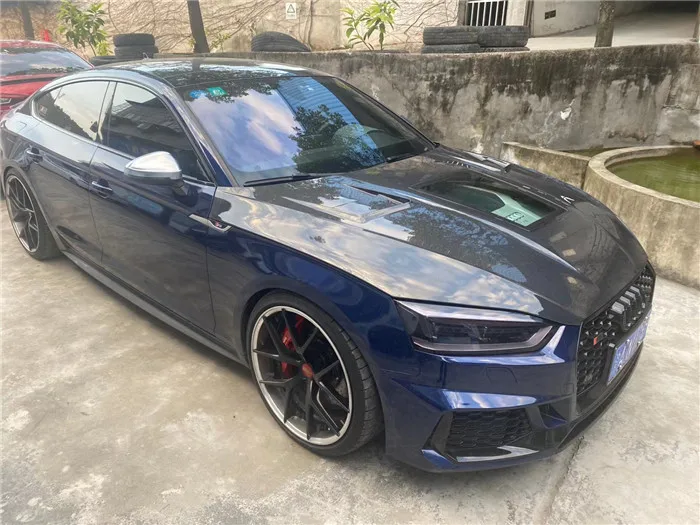 Capó fibra de carbono transparente para Audi A5 S5 RS5 - imagen 5