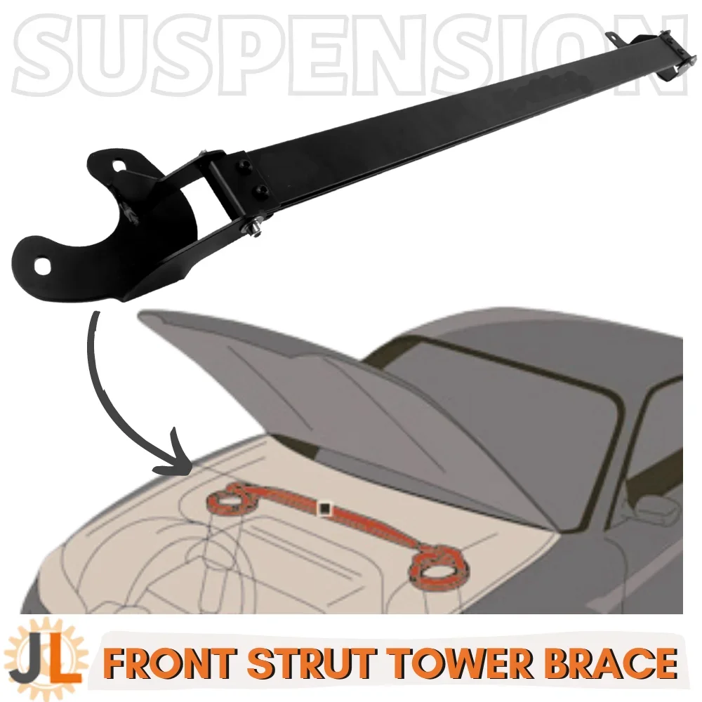 Para Nissan x-trail T32 MK3 2013-2020 no para 2.0L barra de puntal delantera soporte de torre suspensión motor estabilizador de choque superior STB