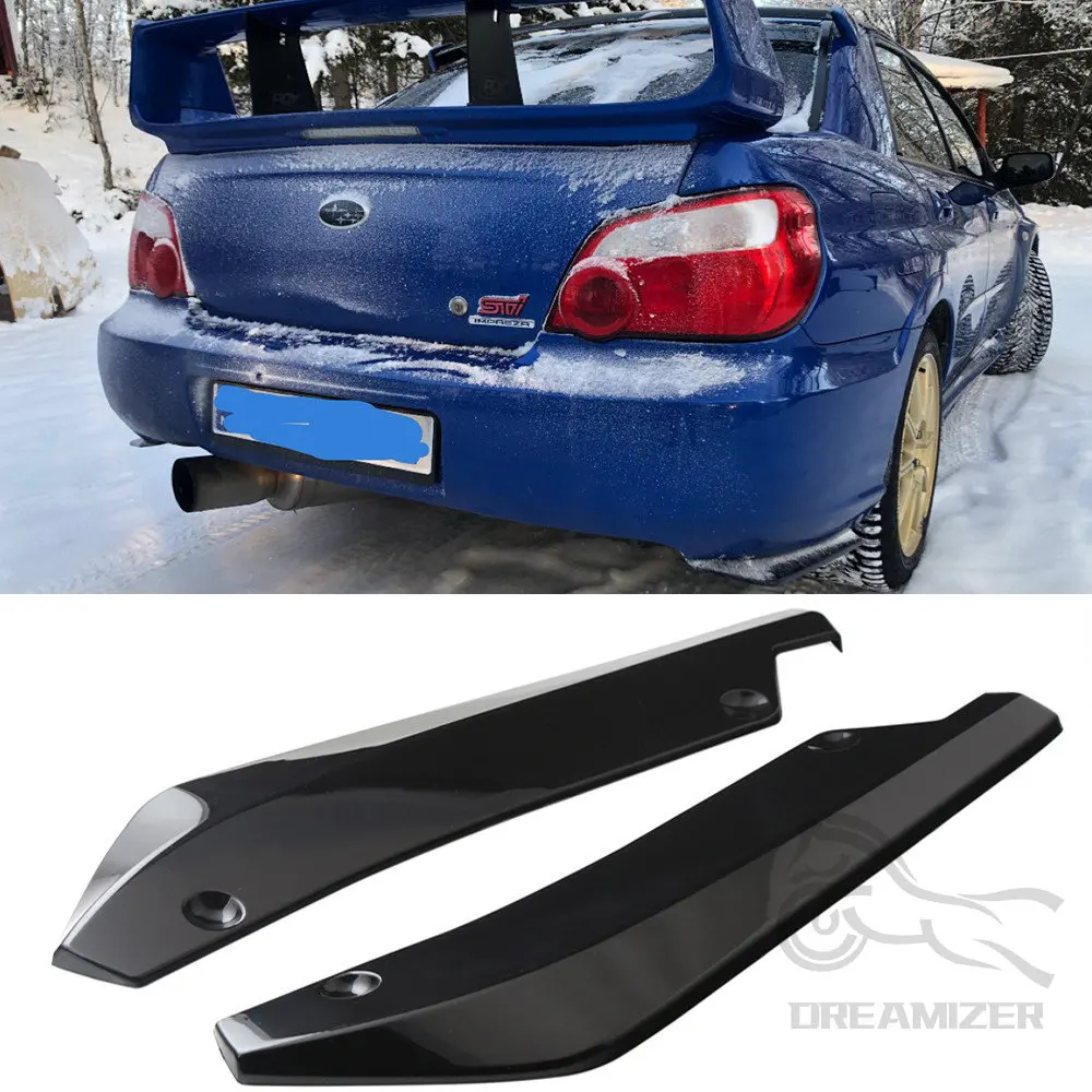 Difusor trasero con alerón lateral para Subaru Impreza WRX STI