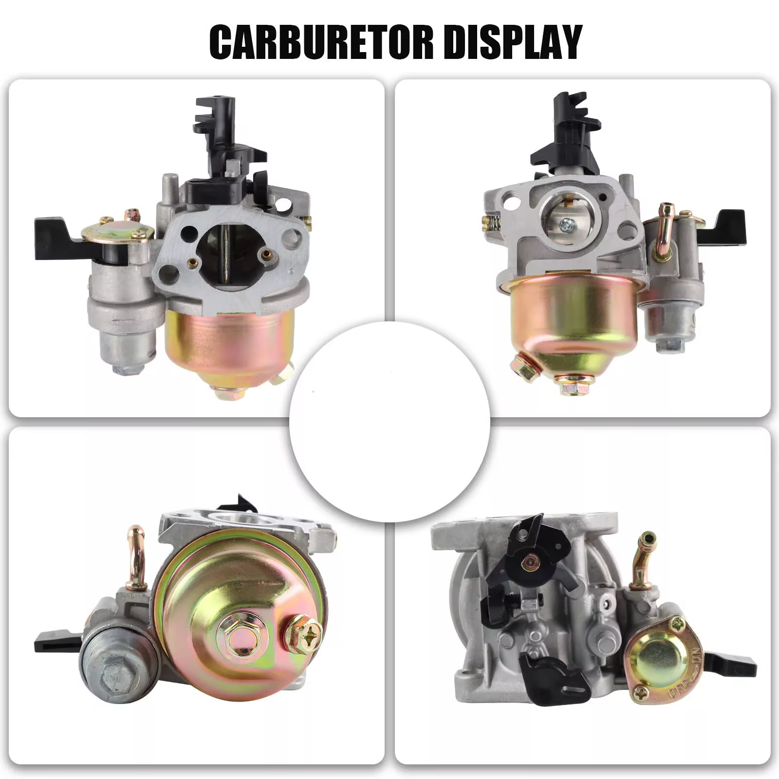 Adaptador filtro aire carburador rojo – Predator 212cc 196cc Go Kart - imagen 5