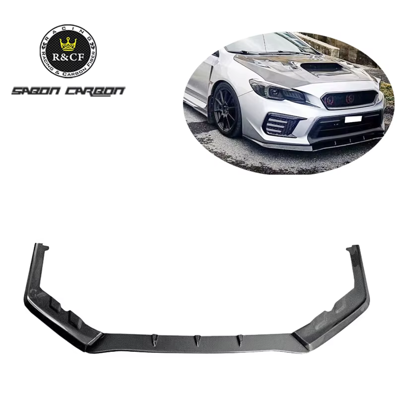 Labio delantero MP de fibra de carbono para Subaru WRX STI 2015-18