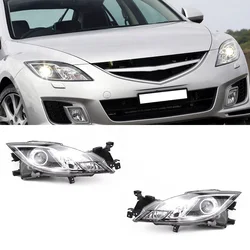Faros halógenos Mazda 6 GH 2007-2013 con luz diurna