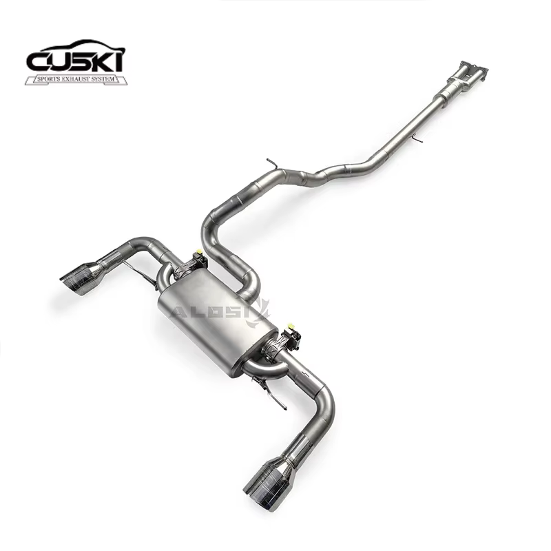 Kit escape deportivo Volvo XC60 3.0T 2009-2017 con catalizador y válvula acero inoxidable - imagen 2