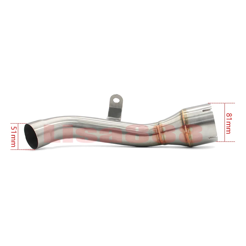 Tubo intermedio de escape Kawasaki Ninja 1000SX 2020-2023 - imagen 2