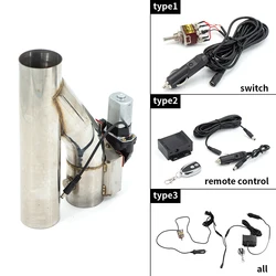 Válvula de escape en Y eléctrica 2-3 pulgadas con controlador