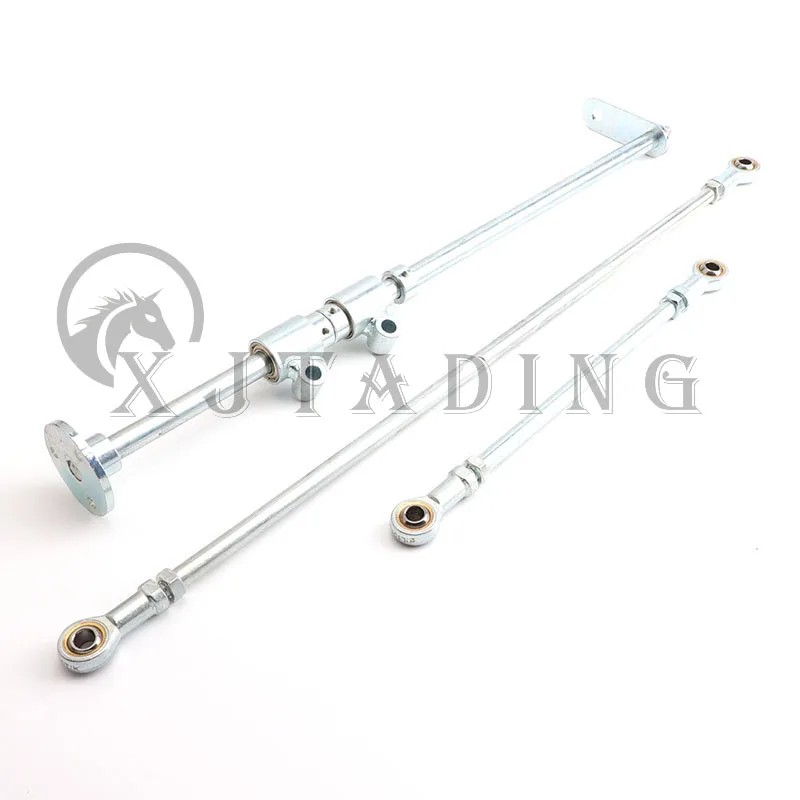 Kit de dirección para kart con volante 300 mm, mangueta y brida - imagen 4