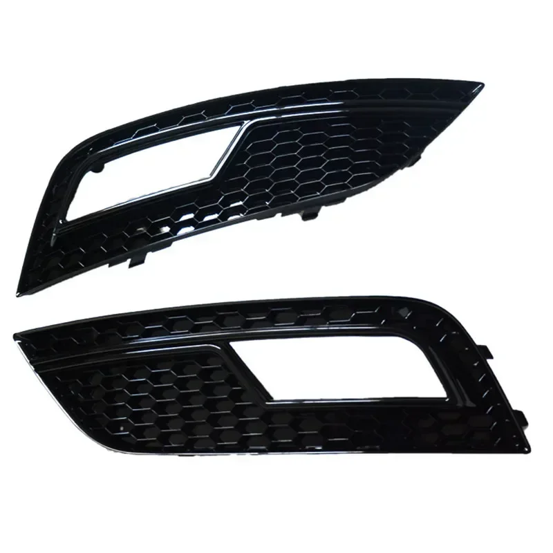 Ajuste modificado para A4 B8.5 2013 2014 2015 2016 cubierta de luces antiniebla del parachoques delantero rejilla delantera del coche parachoques delantero de malla - imagen 3