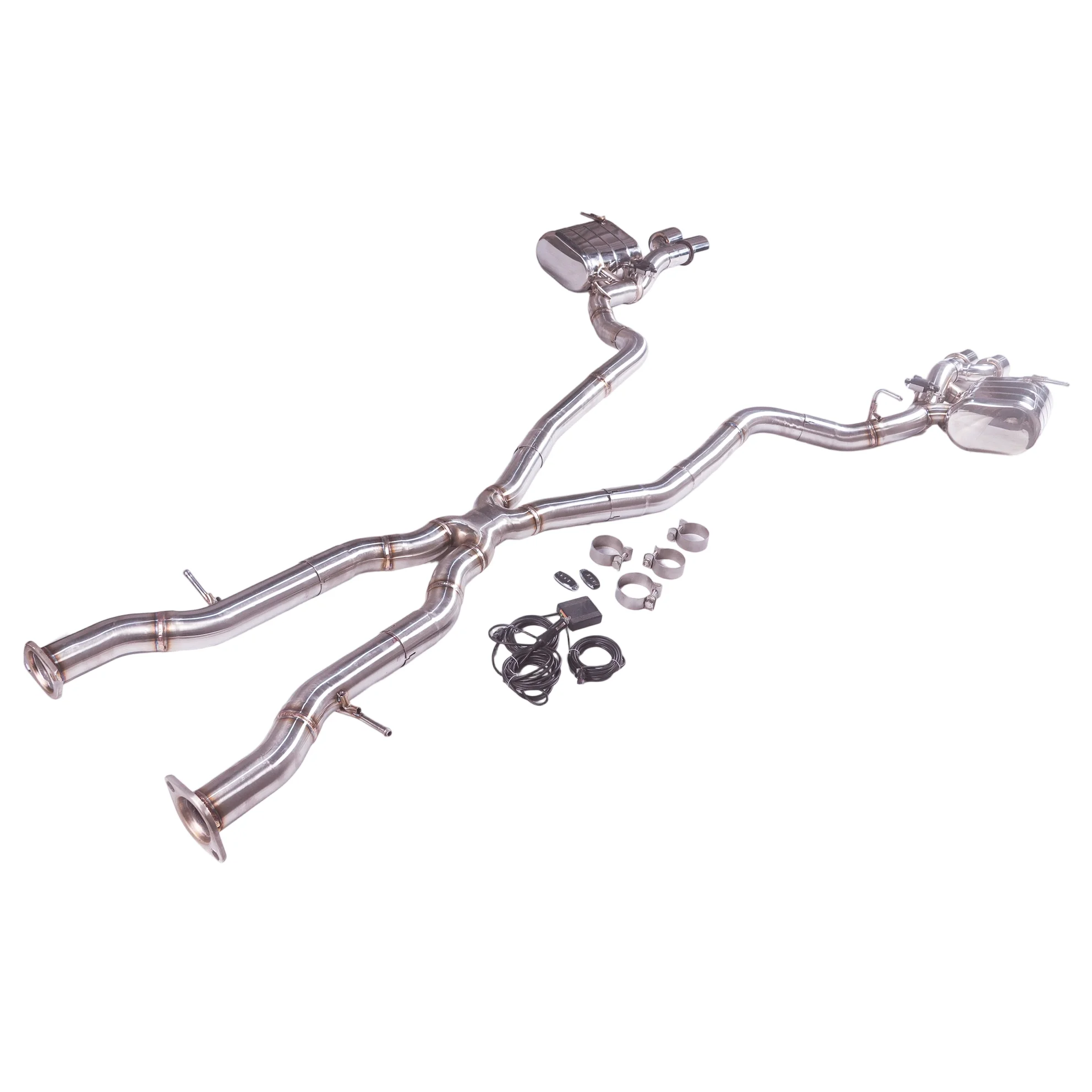 Escape catback GFC con válvula para Jeep Grand Cherokee SRT 6.4 V8 - imagen 3