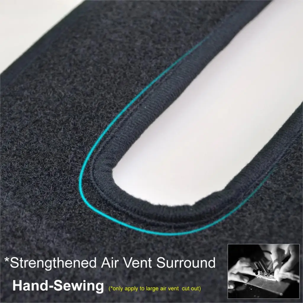 Xukey apto para Land Rover LR3 LR4 06-09 Range Rover Sport cubierta de tablero Dashmat Dash Mat Pad parasol tablero cubierta alfombra - imagen 4