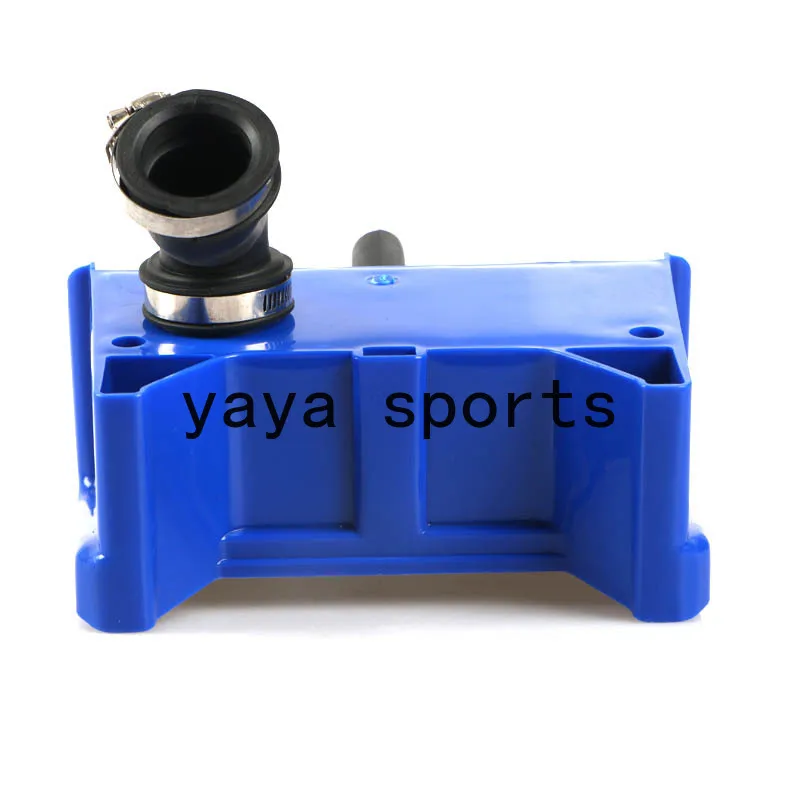 Caja del filtro de aire azul y negra para Yamaha PW80 - imagen 4