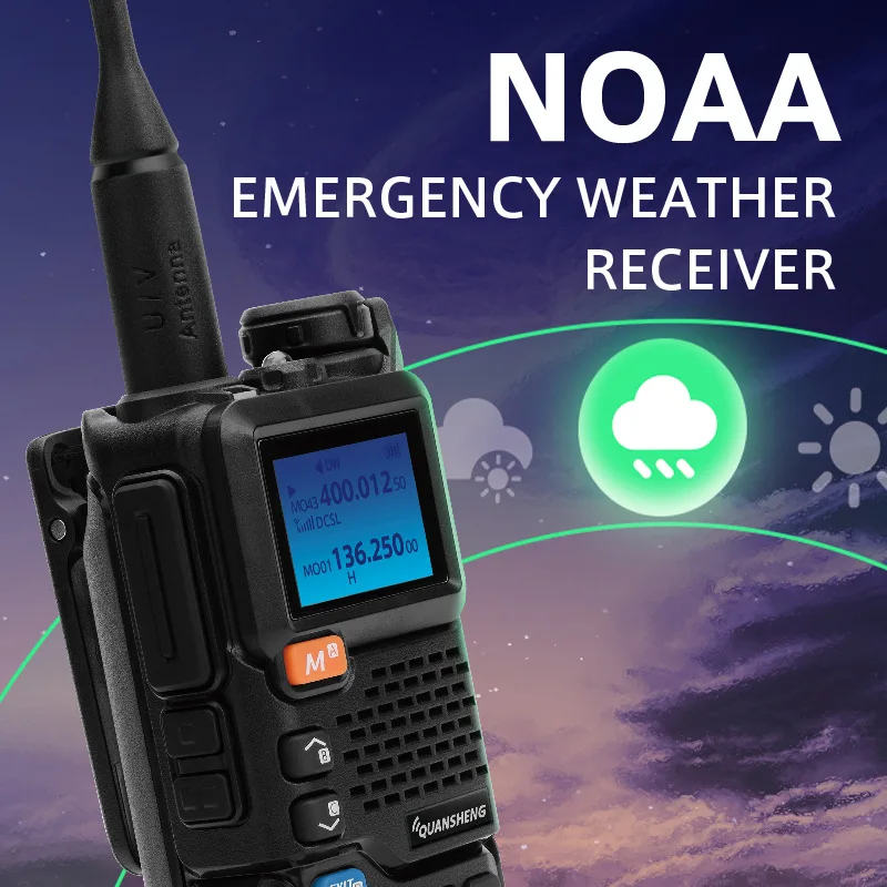 Walkie-talkie UV-5Rplus FM alta potencia para vehículo - imagen 4