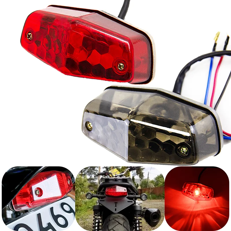 Piloto trasero Lucas Replica 525 12 V para Triumph BSA