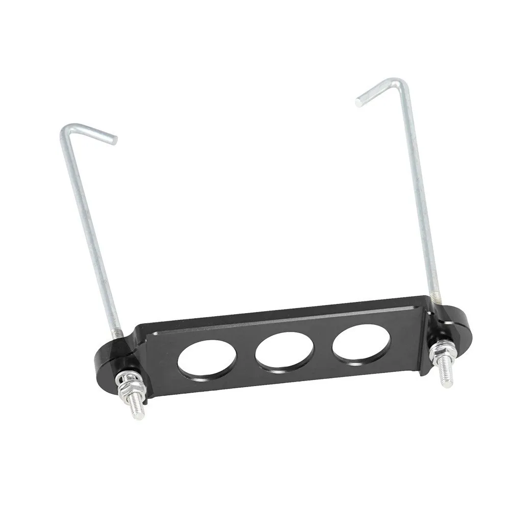 Soporte anodizado de retención para batería de coche