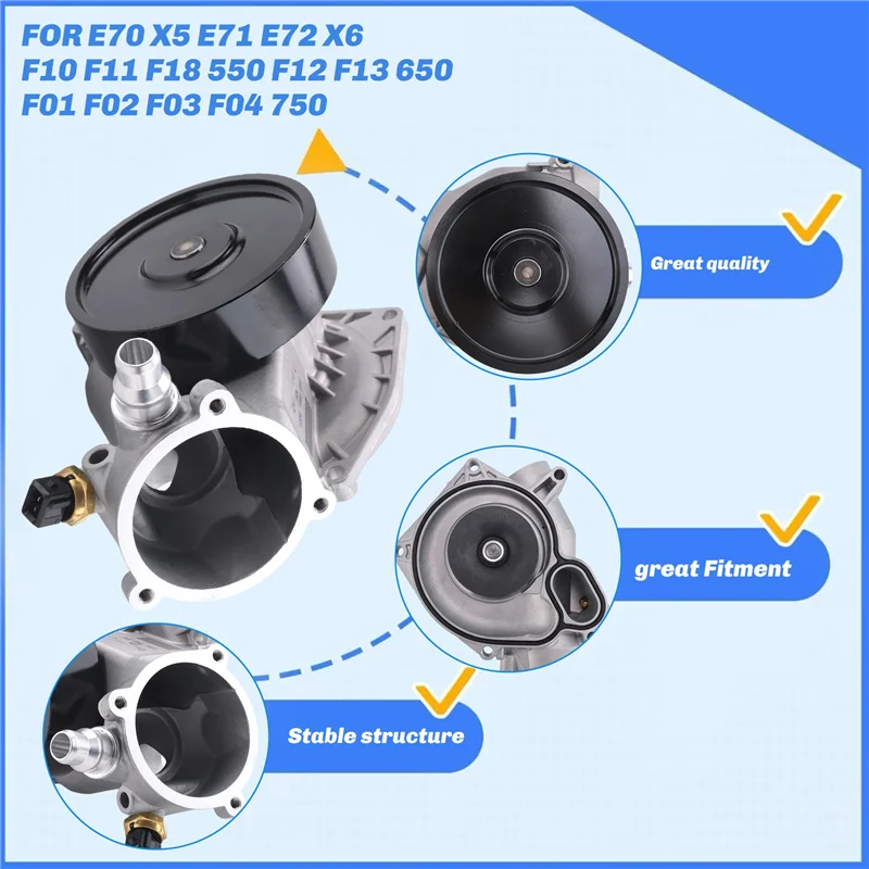 Bomba agua BMW 11517548264 – X5 E70 X6 E71 Serie 5 F10 550 Serie 7 F01 750 - imagen 3