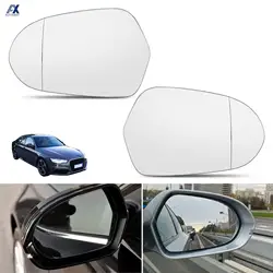 Espejo lateral gran angular cristal convexo Audi A6 C7 S6 2012-2018
