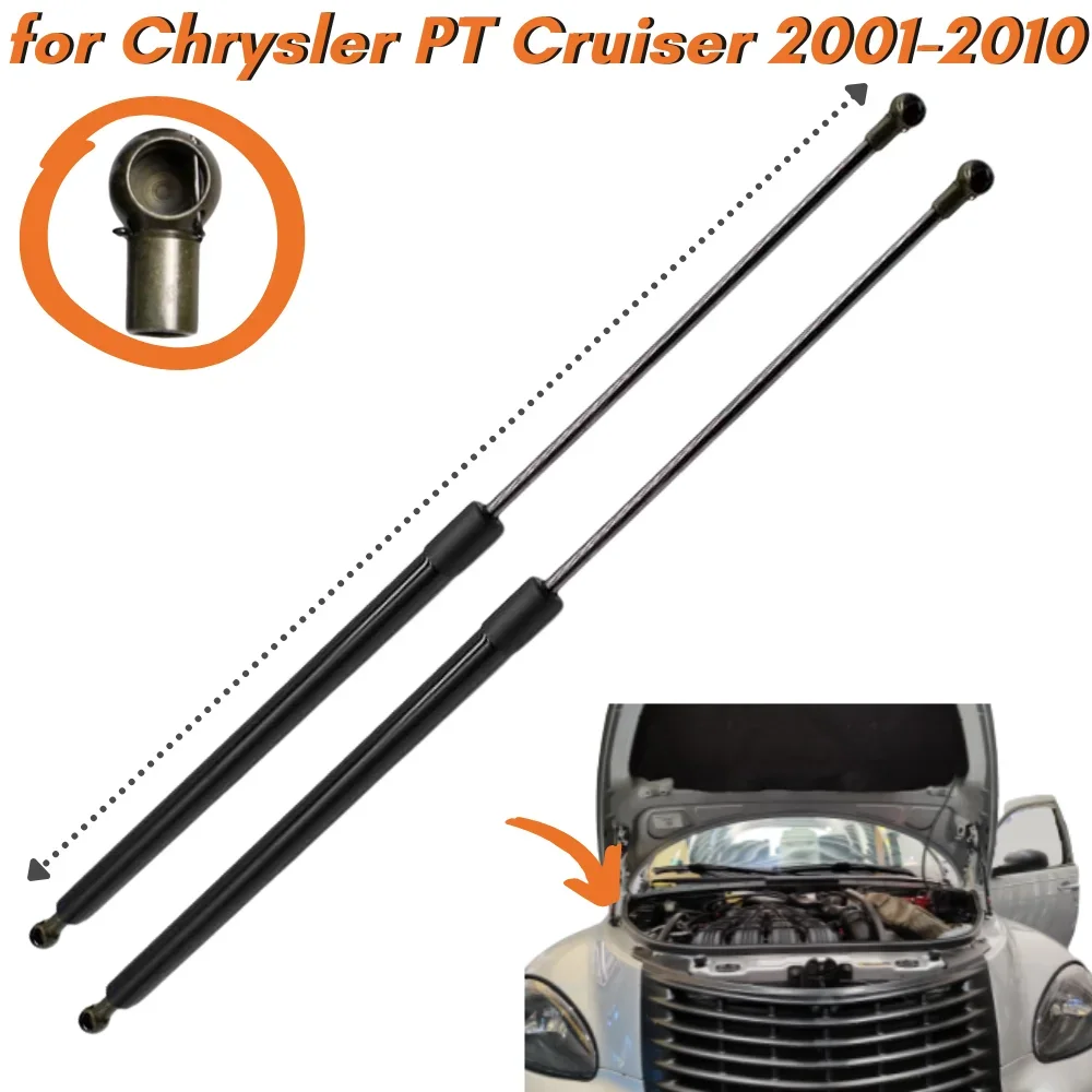 Puntales de gas para capó Chrysler PT Cruiser 2001-2010