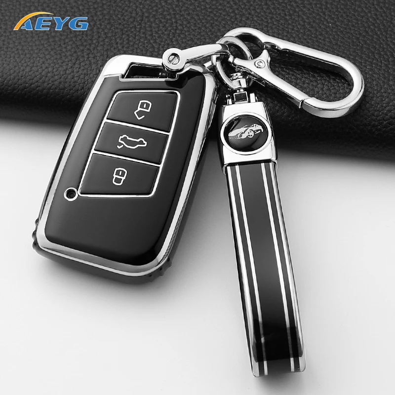 Fundas de Llaves para Coche VW Golf 7, Seat Leon, Skoda Octavia – Accesorio Interior