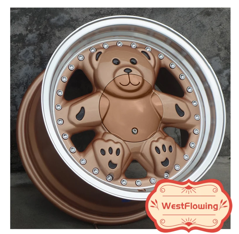 Llantas aleación bronze 15" 4x100 – VW Golf MK1 MK2 - imagen 2