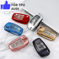 Funda TPU transparente para llave remota Audi A1 A3 A4
