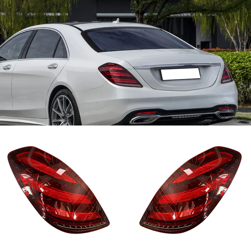 Luz trasera LED para Mercedes W222 intermitente y marcha atrás