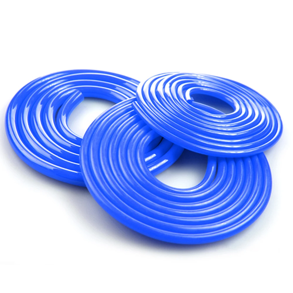Manguera de vacío de silicona 4 mm para moto – azul y negra - imagen 2
