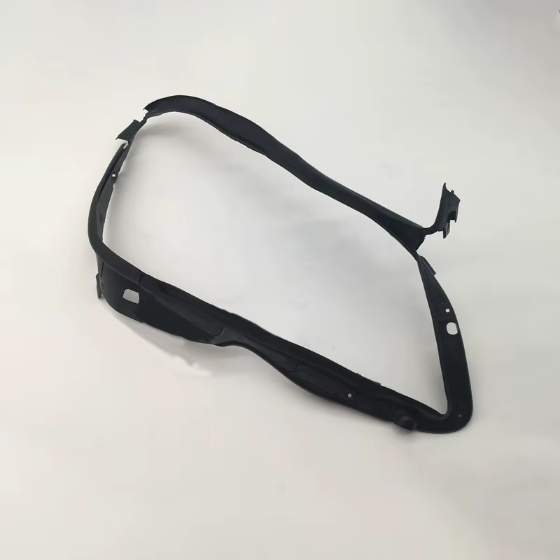 Detalle del accesorio de goma para iluminación delantera