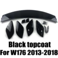 W176 Glossy black