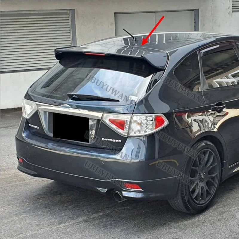 Alerón trasero de fibra de carbono – Subaru Impreza WRX STI 2008-2011 - imagen 4