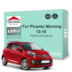 Bombillas LED interior Canbus para Kia Picanto Morning 2012-2016