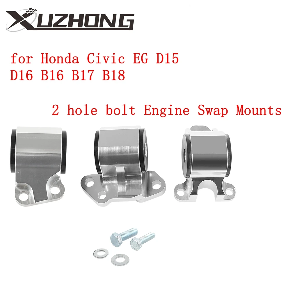 Kit montaje motor aluminio Honda Civic EG D15-D16 B16-B17 B18