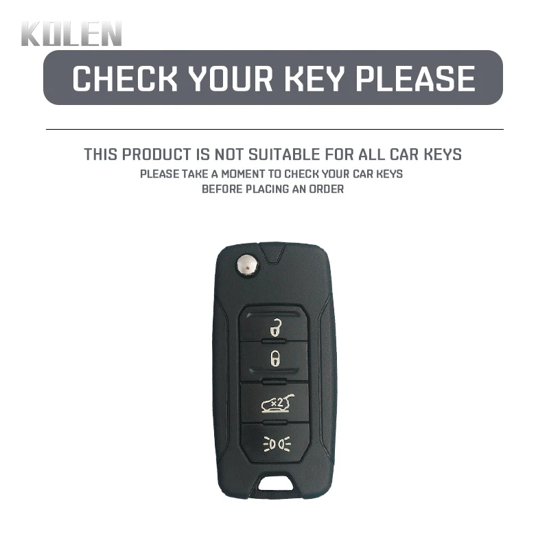 Funda TPU con tapa para llave Jeep Renegade Compass 2016-2019 - imagen 2