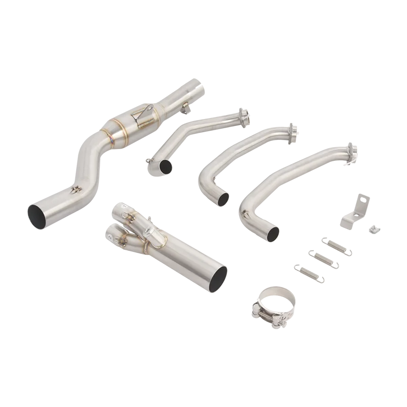 Kit escape CFMOTO 675SR con tubo frontal y silenciador 51mm - imagen 5