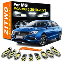 ZITWO Kit bombillas LED interiores para MG5 2019-2023