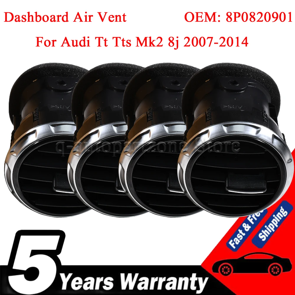 Difusor aire acondicionado Audi TT TTS Mk2 8J – panel central